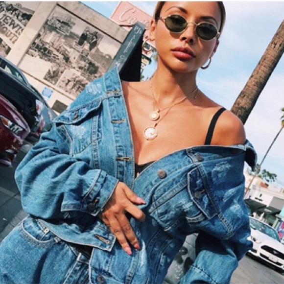 'My Sailor' Gold Coin Portrait Layered Necklace - Picture 9 of 9